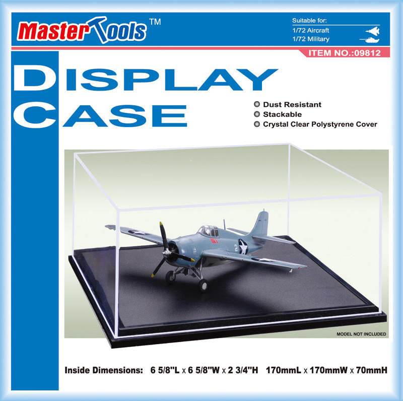 Trumpeter Display Case 6.6" x 6.6" x 2.7" 9812